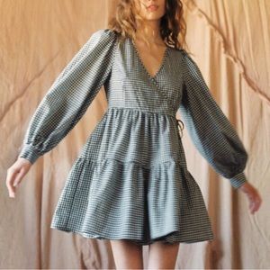 EUC Christy Dawn Liana Dress in Picnic Gingham — size S